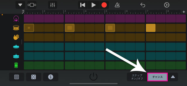 ビートシーケンサーのチャンス